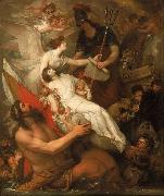 Benjamin West Immortality of Nelson France oil painting artist